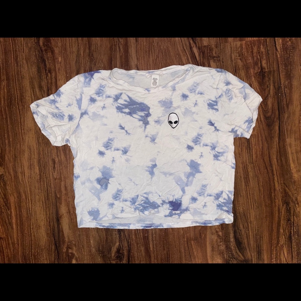 Tie-die crop top